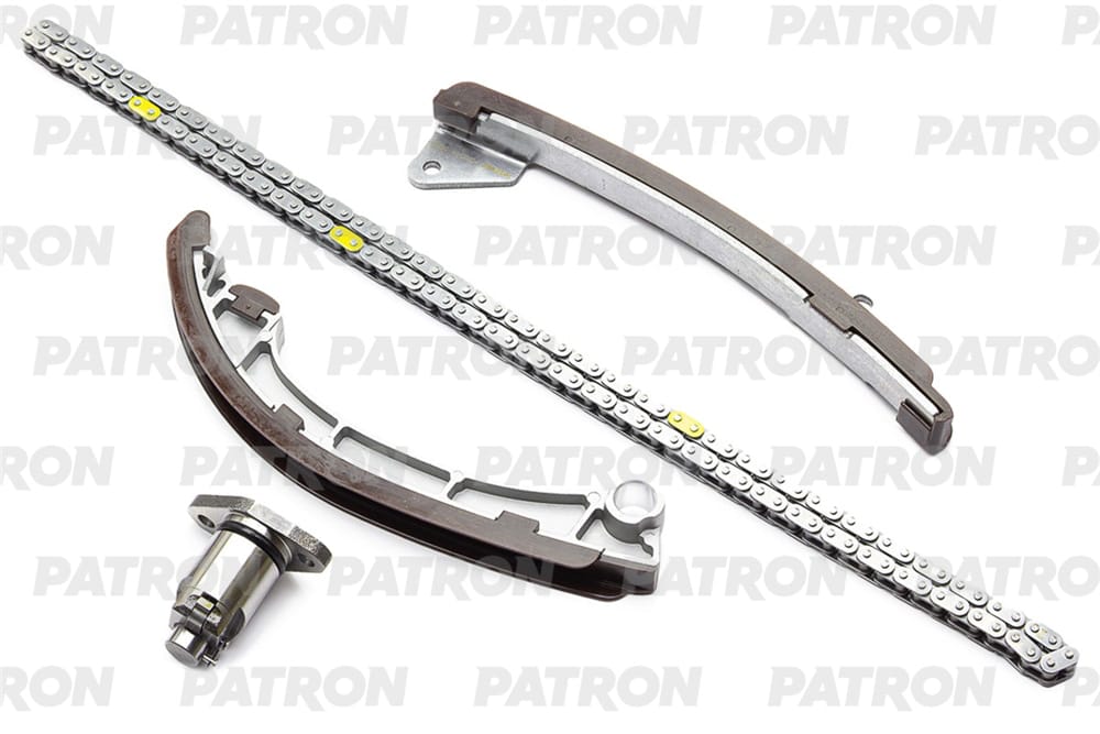 PATRON PTCK056 Комплект цепи ГРМ (Цепь-1, Нат-1, Усп-2) TOYOTA Avensis (T25) , Corolla (120/E140/E150) /Filder/Axio : 1.8i (1ZZ-FE) / 1.6i (3ZZ-FE) / 1.4i (4ZZ-FE) 2001-2012
