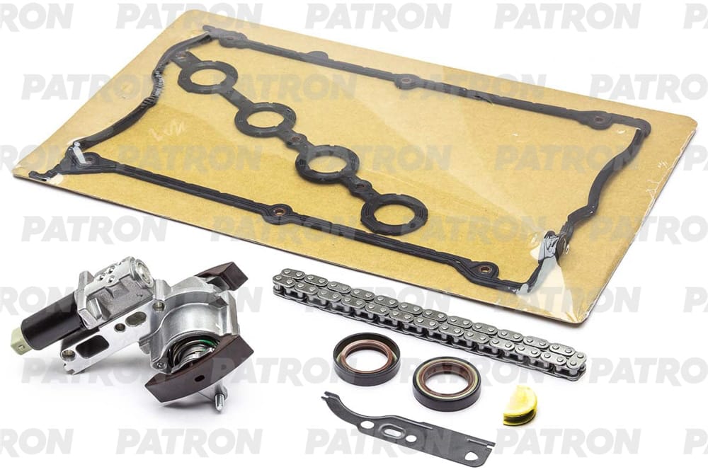 PATRON PTCK079 Комплект цепи ГРМ (Цепь-1, Нат-1, Прокл-1) VW Passat B5 1.8i (ADR, APT) / 1.8T (AWT, AWL) 1996-2005