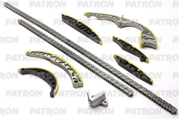 PATRON PTCK109 Комплект цепи ГРМ (Цепь-2, Нат-2, Усп-5) VAG 3.0TDI (CLAB/ CJGA/ CNRB/ CRCA) 11-