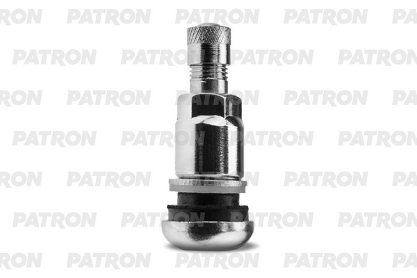 PATRON PTR525AL Вентиль колесный тип MS525AL разборный, L = 43 мм, D = 11.3 мм, никель