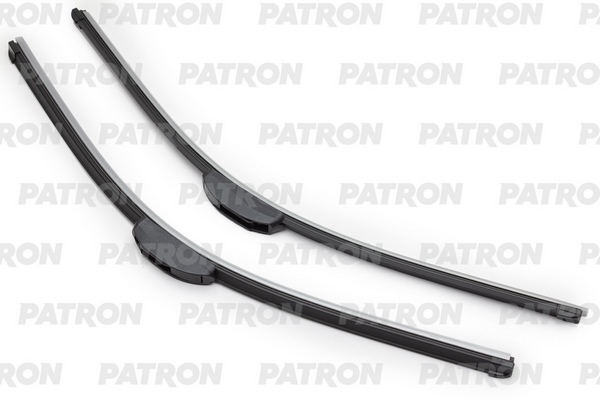 PATRON PWB010 Щетки стеклоочистителя 65см + 65см к-кт бескаркасная Hook/под крюк распашные PEUGEOT 307 03-05