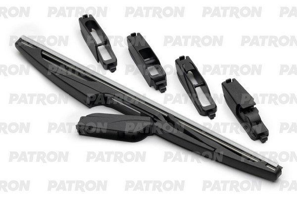 PATRON PWB280RA Щетка стеклоочистителя 28см задняя универсальная + 5 адаптеров