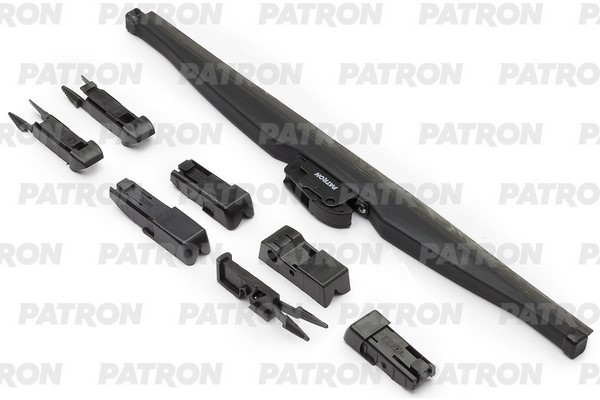 PATRON PWB380W Щетка стеклоочистителя 38см WINTER зимняя универсальная + 7 адаптеров