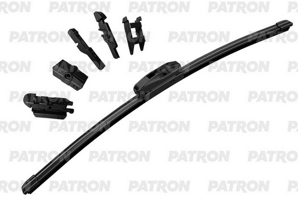 PATRON PWB480FQ Щетка стеклоочистителя 48см бескаркасная универсальная + 6 адаптеров