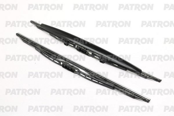 PATRON PWB5353CSKIT Щетки стеклоочистителя 53см + 53см к-кт каркасная с креплением только под крюк: LH-спойлер VW Passat B3