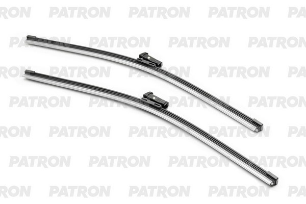 PATRON PWB5353KITSK Щетки стеклоочистителя 53см + 53см к-кт бескаркасная Push button 19mm SKODA Fabia II/ Roomster
