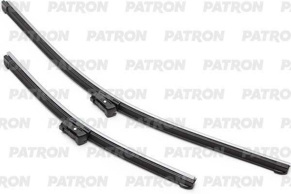 PATRON PWB6141KITFD Щетки стеклоочистителя 61см + 41см к-кт бескаркасная Push button 19mm Москвич 3 / JAC JS4 / FIAT Doblo 10-
