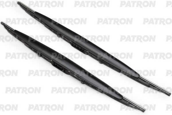 PATRON PWB6155KIT406 Щетки стеклоочистителя 61см + 55см к-кт каркасная с креплением только под крюк + ОДИН спойлер PEUGEOT 406 / BMW X5 (E53)