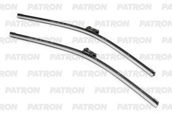 PATRON PWB6161KITT5 Щетки стеклоочистителя 61см + 61см к-кт бескаркасная Push button 16mm VW T5/T6, Amarok 09-