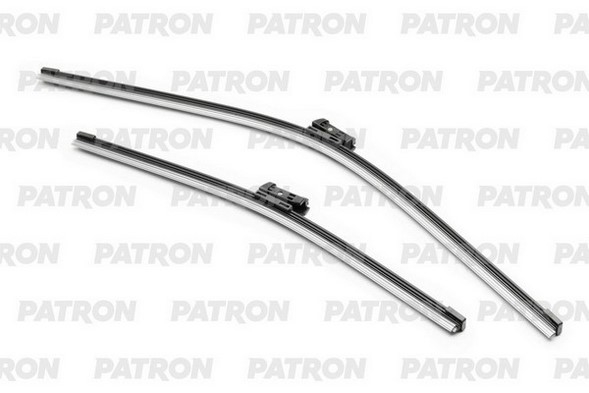 PATRON PWB650HS Щетки стеклоочистителя 65см + 46см к-кт бескаркасная Push button 16mm VW Golf VII 12- / SKODA Superb III 15-