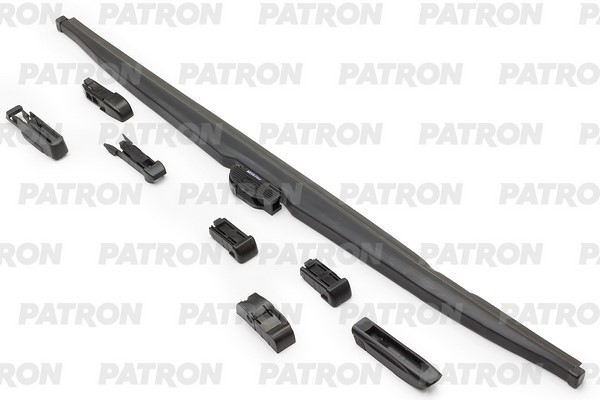 PATRON PWB650W Щетка стеклоочистителя 65см WINTER зимняя универсальная + 7 адаптеров