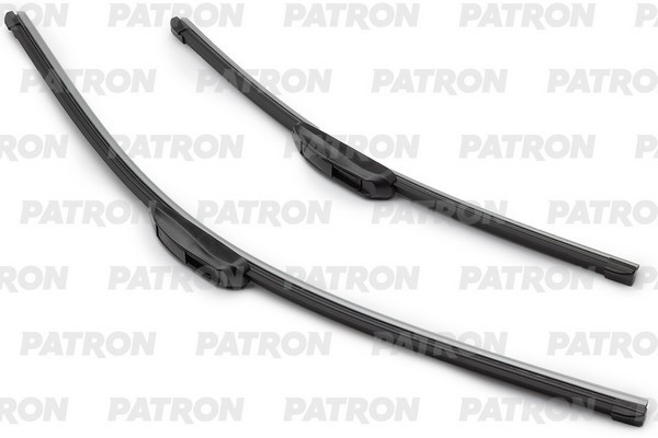 PATRON PWB650WS Щетки стеклоочистителя 65см + 46см к-кт бескаркасная Hook/ 9x3 KIA / NISSAN / TOYOTA