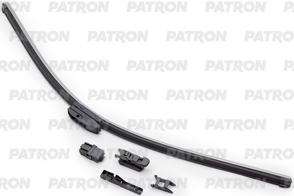 PATRON PWB800F Щетка стеклоочистителя 80см бескаркасная универсальная + 6 адаптеров