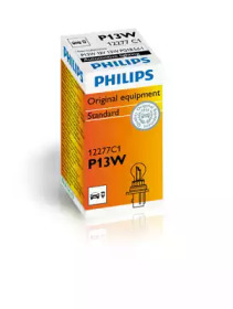PHILIPS 12277C1 Лампа накаливания P13W 12V 13W PG18,5d-1 HIPER VISION