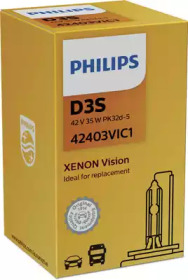 PHILIPS 42403VIC1 Лампа ксеноновая d3s vision 4600k 42v 35w pk32d 5 c1