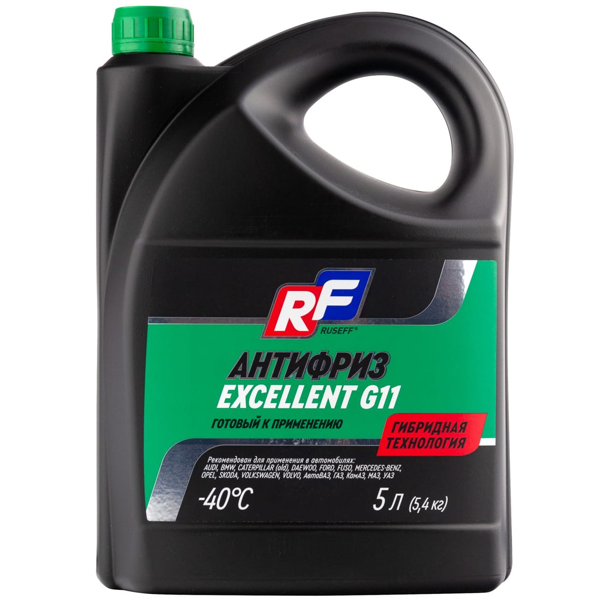 RUSEFF 17342N Антифриз ANTIFREEZE EXCELLENT G11 (5л)