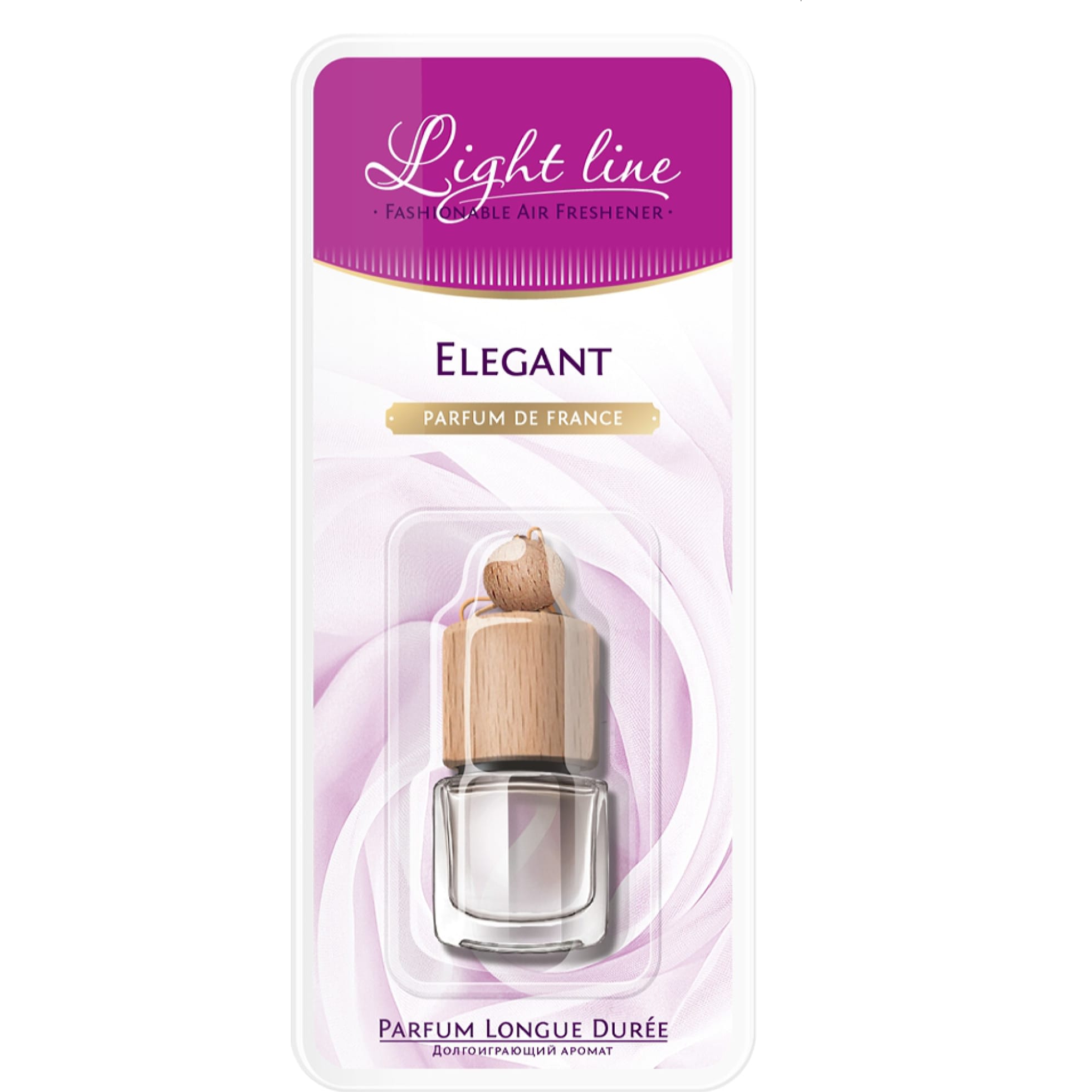 RUSEFF 27326N Ароматизатор подвесной жидкостный PARFUM DE FRANCE Elegant (0,005л)