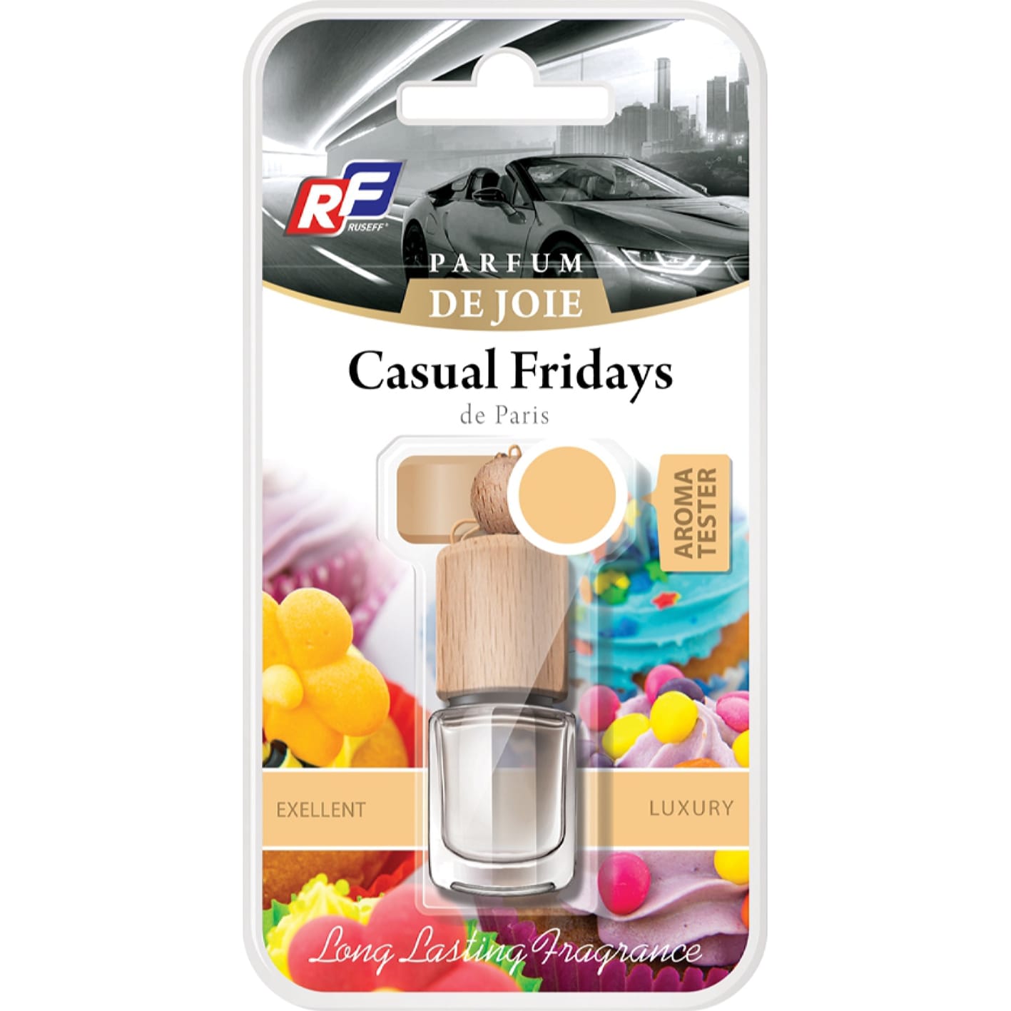 RUSEFF 27332N Ароматизатор подвесной жидкостный PARFUM DE JOIE Casual Fridays (0,005л)