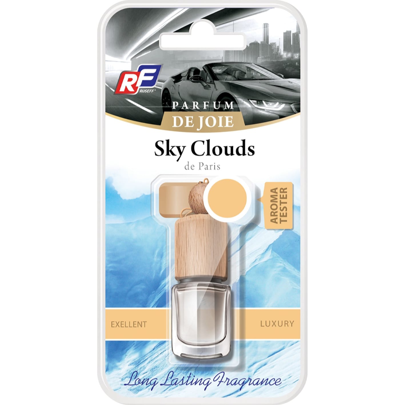 RUSEFF 27343N Ароматизатор подвесной жидкостный PARFUM DE JOIE Sky Clouds (0,005л)