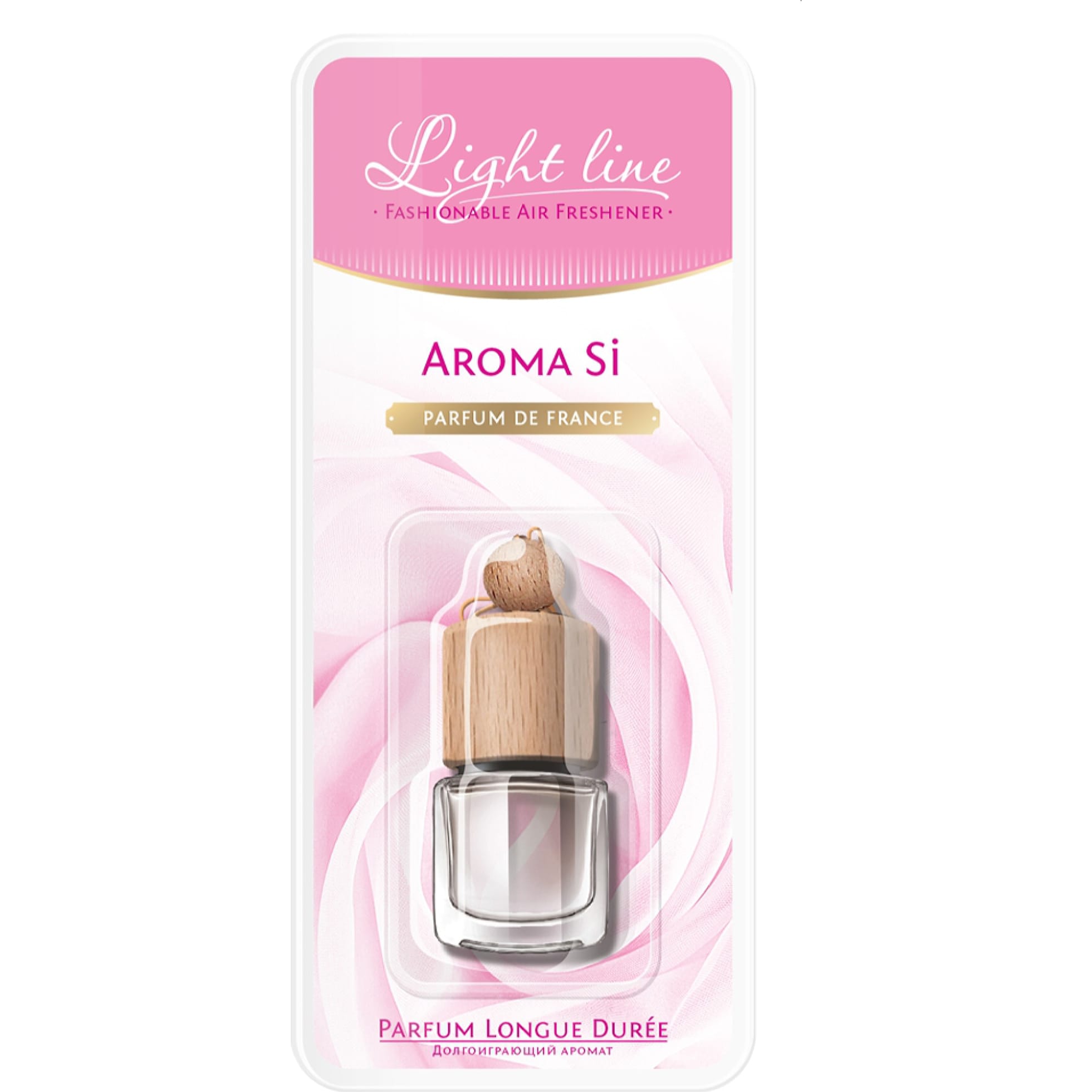RUSEFF 27457N Ароматизатор подвесной жидкостный PARFUM DE FRANCE Aroma Si (0,005л)