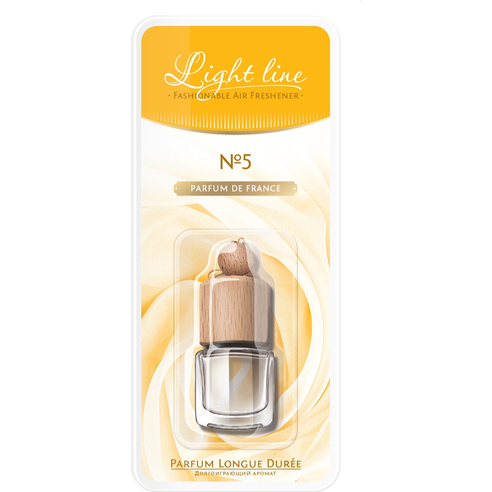 RUSEFF 27468N Ароматизатор подвесной жидкостный PARFUM DE FRANCE Number Five (0,005л)