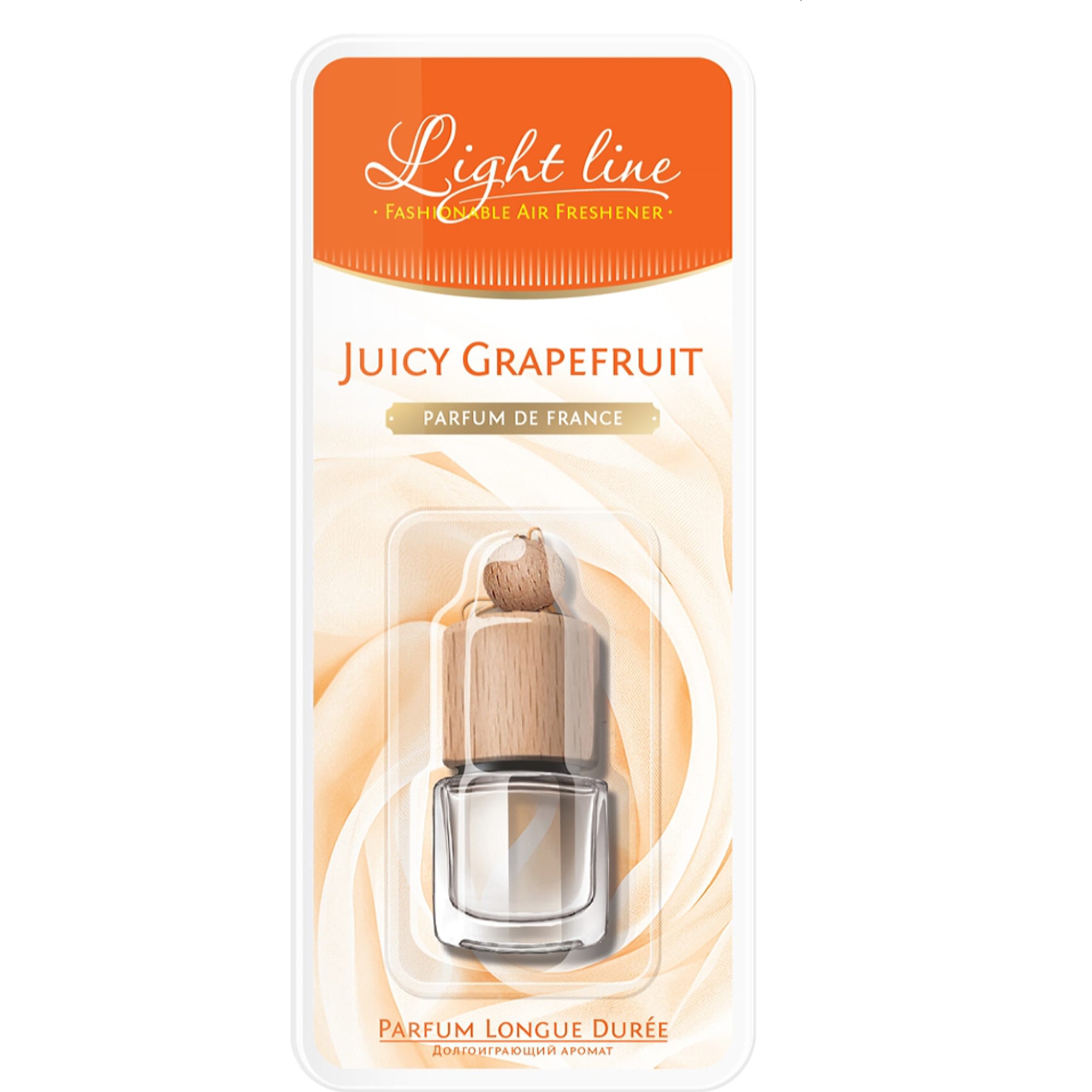 RUSEFF 27482N Ароматизатор подвесной жидкостный PARFUM DE FRANCE Juicy Grapefruit (0,005л)