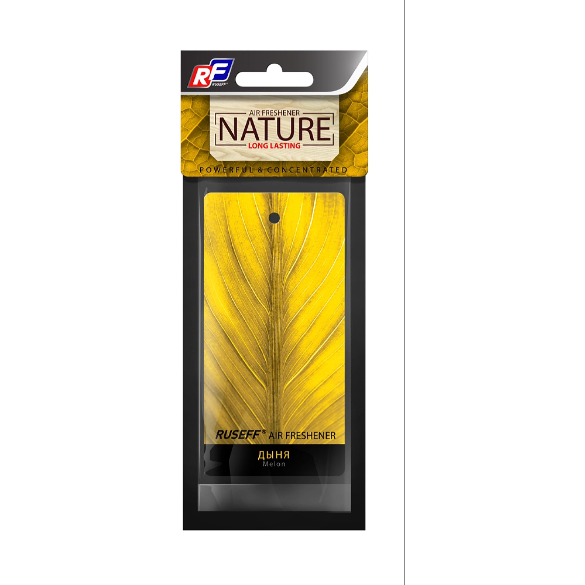 RUSEFF 27587N Ароматизатор подвесной картонный NATURE LINE Melon
