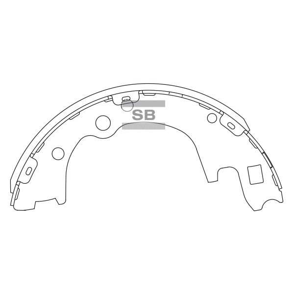 SANGSIN BRAKE SA135 Колодки тормозные HYUNDAI PORTER II/H-100 бараб.