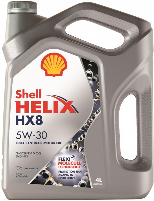 SHELL 550040542 Масло моторное shell helix hx8 syn 5w30 4л