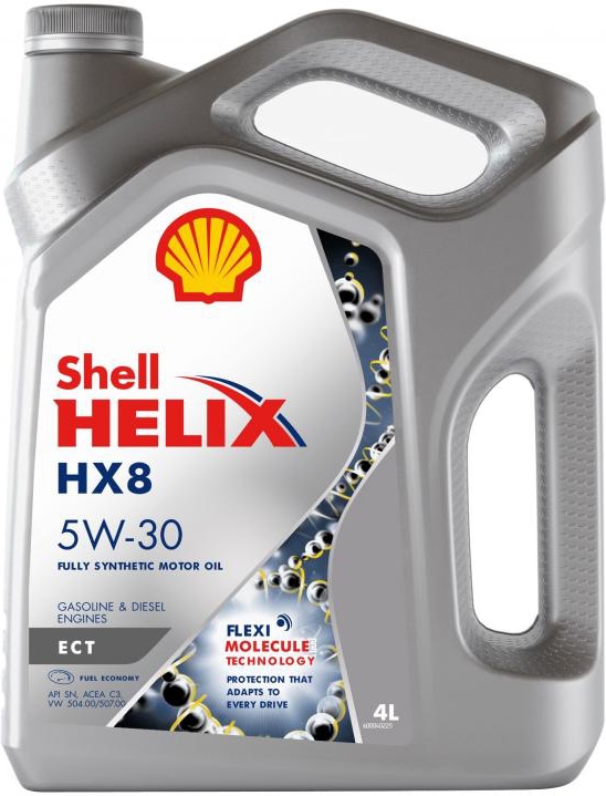 SHELL 550048035 Shell helix hx8 ect сз sn 5w 30 4л.