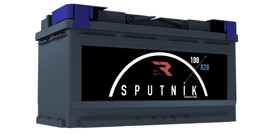 SPUTNIK SPU10000 Аккумулятор sputnik 100 ah, 820 a, 353x175x190 обр. купить в Самаре