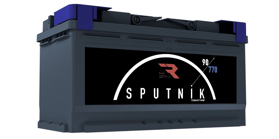 SPUTNIK SPU9000 Аккумулятор sputnik 90 ah, 770 a, 353x175x190 обр.
