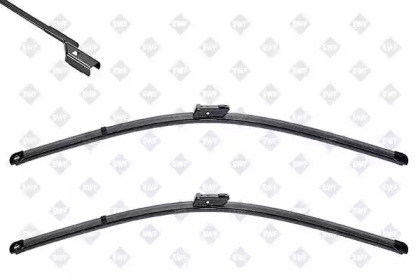 SWF 119348 Щетка стеклоочистителя VISIOFLEX 600мм/600мм(ком-т)