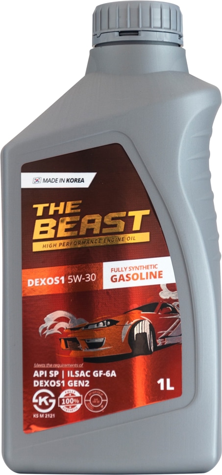 THE BEAST e0114l01u1 Синтетическое моторное масло dexos 1 5w 30 специально для бензиновых двигателей gm (1 л.) купить в Самаре