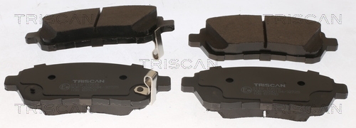 TRISCAN 811010578 Комплект дисковых тормозных колодок