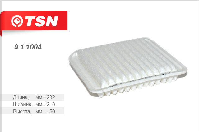 TSN 911004 9.1.1004 фильтр воздушный mitsubishi galant 2.4 03>