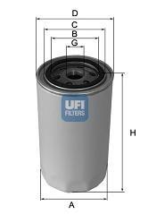 UFI 2316400 Фильтр масляный