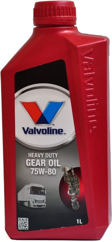 VALVOLINE 868215 Масло трансмиссионное val hd gear oil 75w80 12/1 l sw