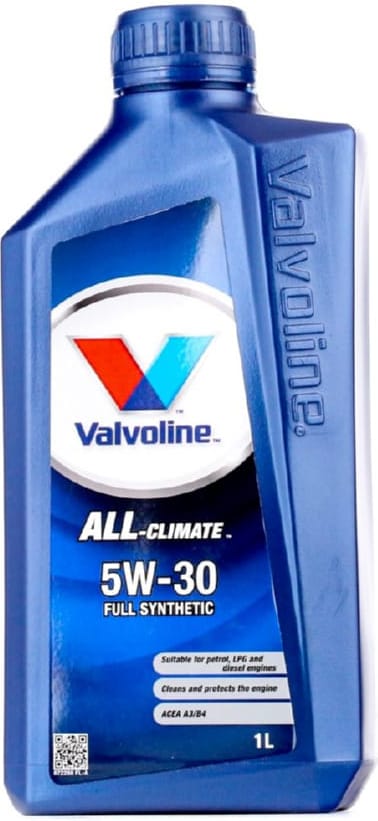 VALVOLINE 872288 Масло моторное valvoline all climate 5w 30 1л.