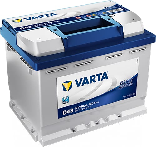 VARTA 560127054 Аккумуляторная батарея blue dynamic [12v 60ah 540a b13] купить в Самаре