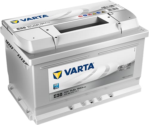 VARTA 574402075 Аккумуляторная батарея silver dynamic [12v 74ah 750a b13]