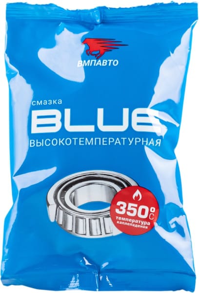 VMPAUTO 1301 Смазка литиевая 30гр mc 1510 blue: высокотемпературная для подшипников, зубчатых передач, шаровых опор, от 40с до+180с, кратковременно до+350с, nlgi 2, синяя, сашет купить в Самаре
