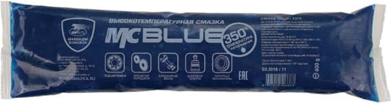 VMPAUTO 1312 Смазка литиевая высокотемпературная мc 1510 blue стик пакет 400г