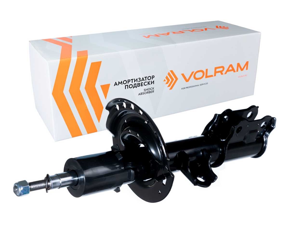 VOLRAM VR11115 Амортизатор hyundai solaris (rb) 1.6 10 /kia rio 1.4 11 , (стойка) передний левый газомасляный, (vo