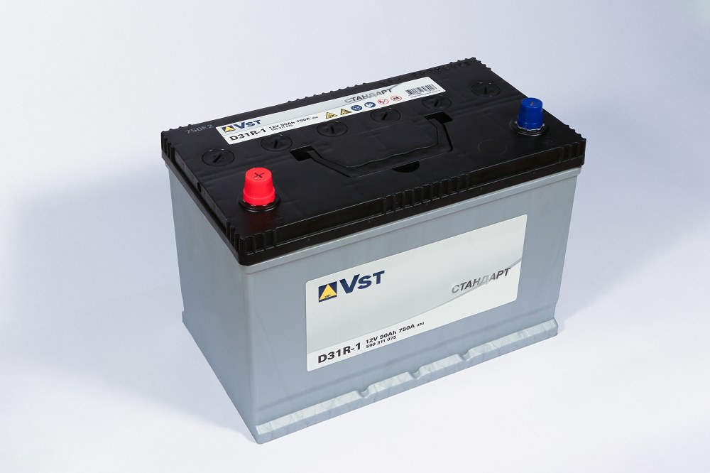 VST 590311075 Аккумуляторная батарея V СТАНДАРТ [12V 90Ah 750A]