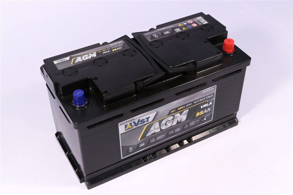 VST 595900085 Аккумуляторная батарея AGM V СТАНДАРТ [12V 95Ah 850A)