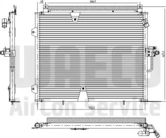WAECO 8880400002 Радиатор кондиционера купить в Самаре