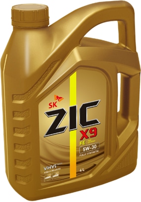 ZIC 162615 Масло моторное синтетическое ZIC X9 FE 5W-30 4л 162615